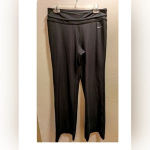 Nike, DRI Fit, Black, Wide leg, Active Wear Pants